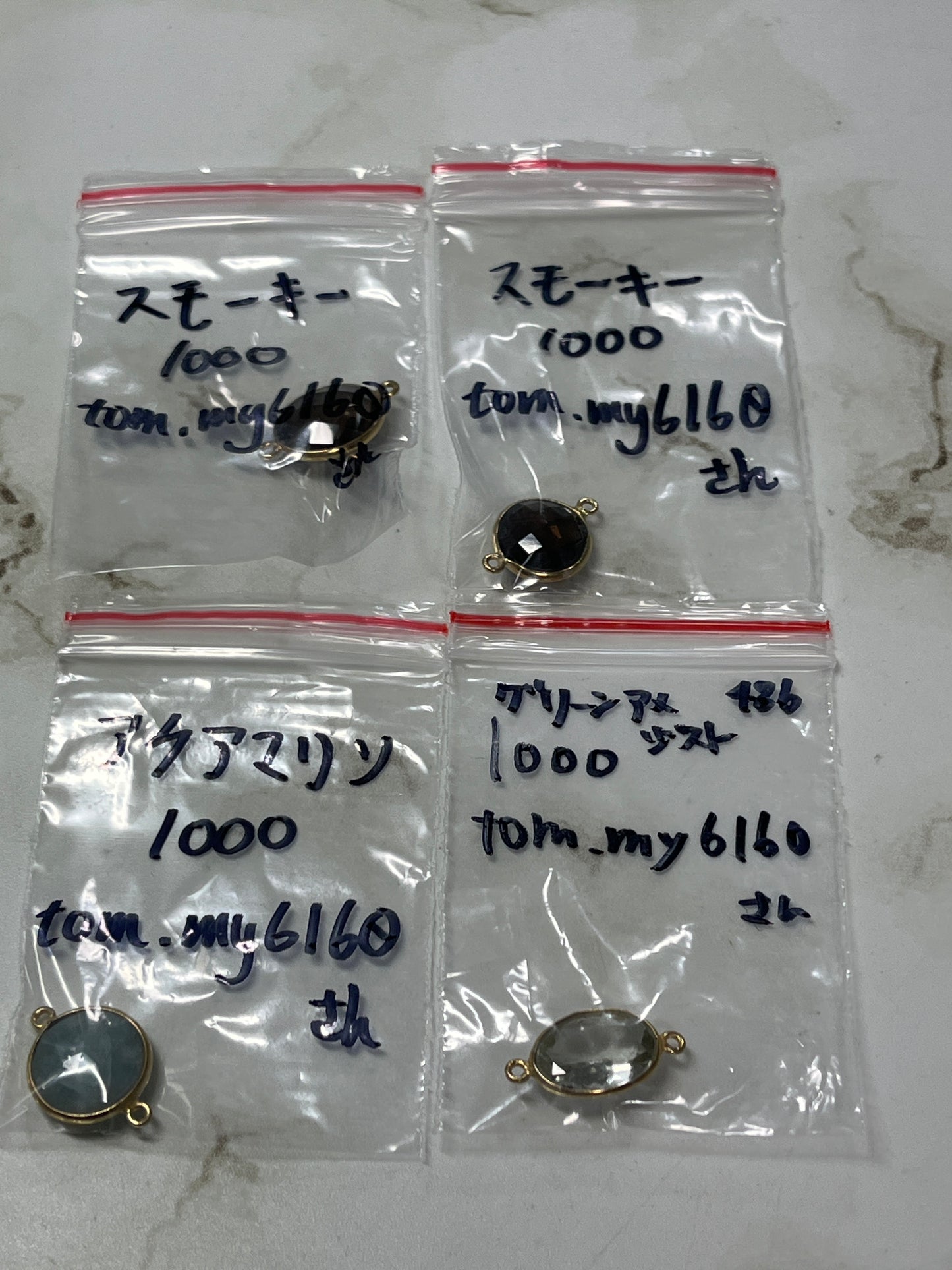 tom.myさん 250428 天然石ビーズ