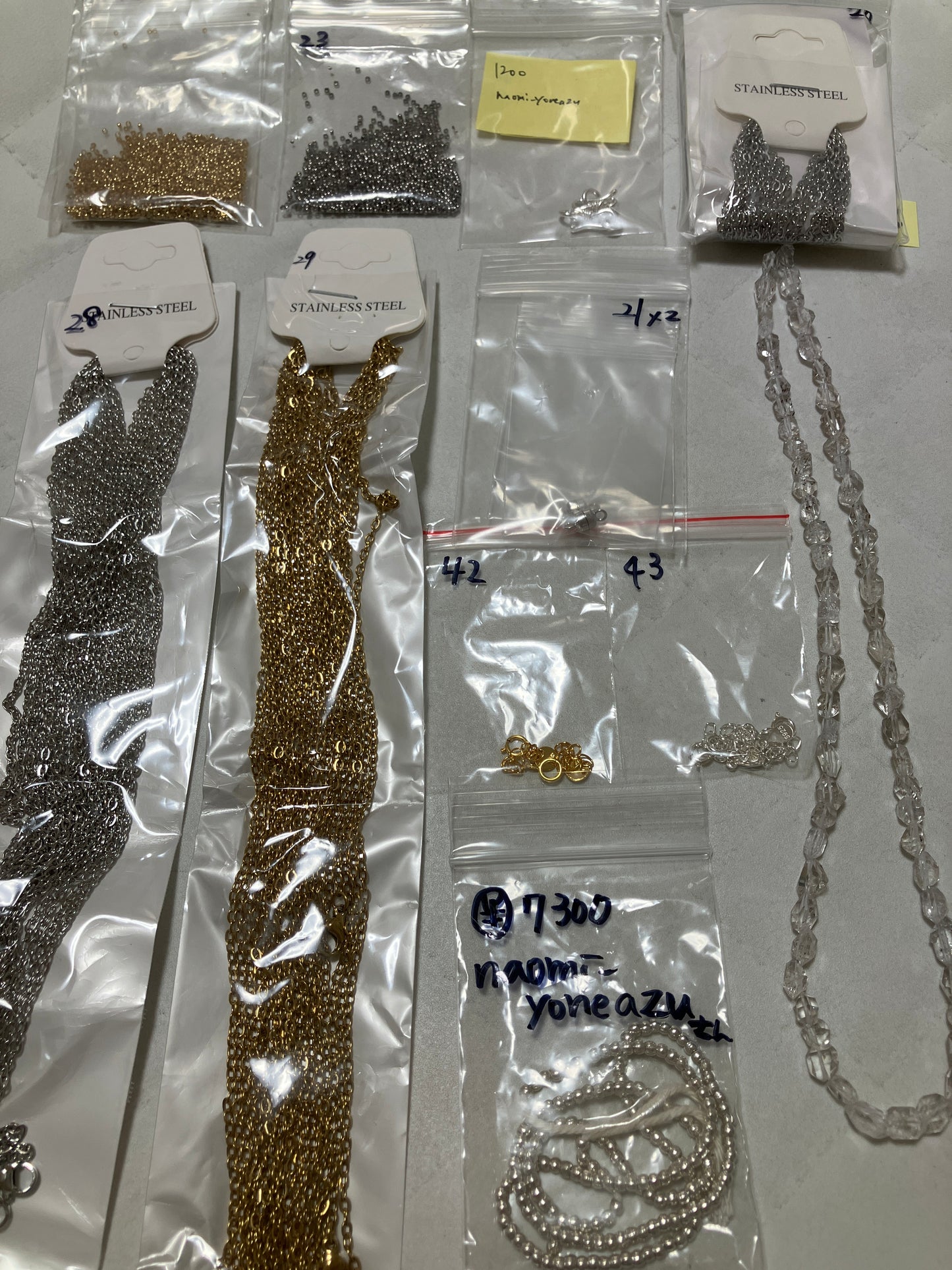 naomi_yoneazuさん 261015 天然石ビーズ