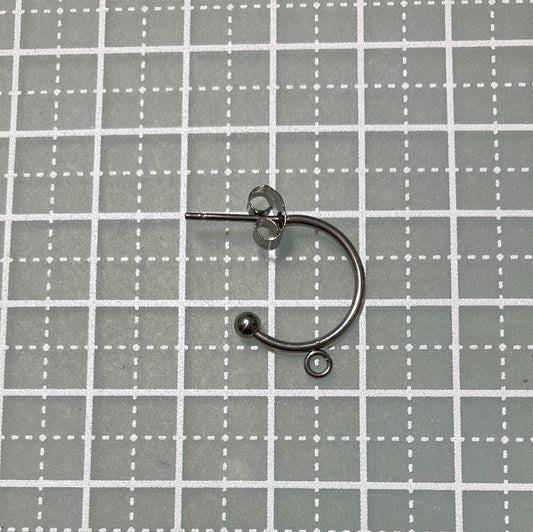 PA-12カン付きピアス(パーツ)