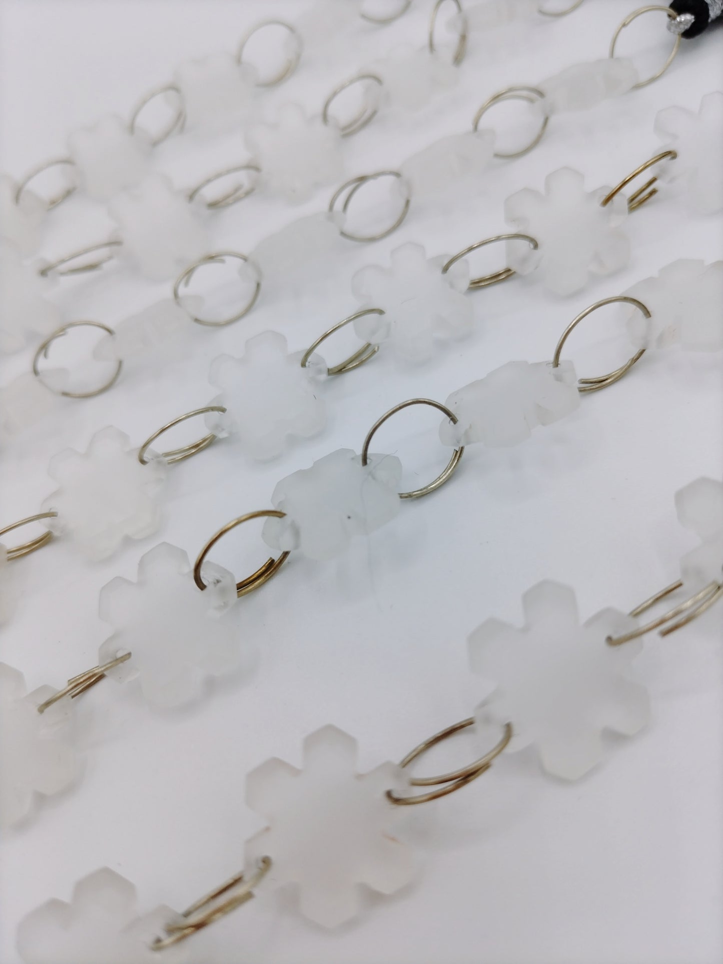 CR-11 クリスタル 雪の結晶 (ダブルホール)