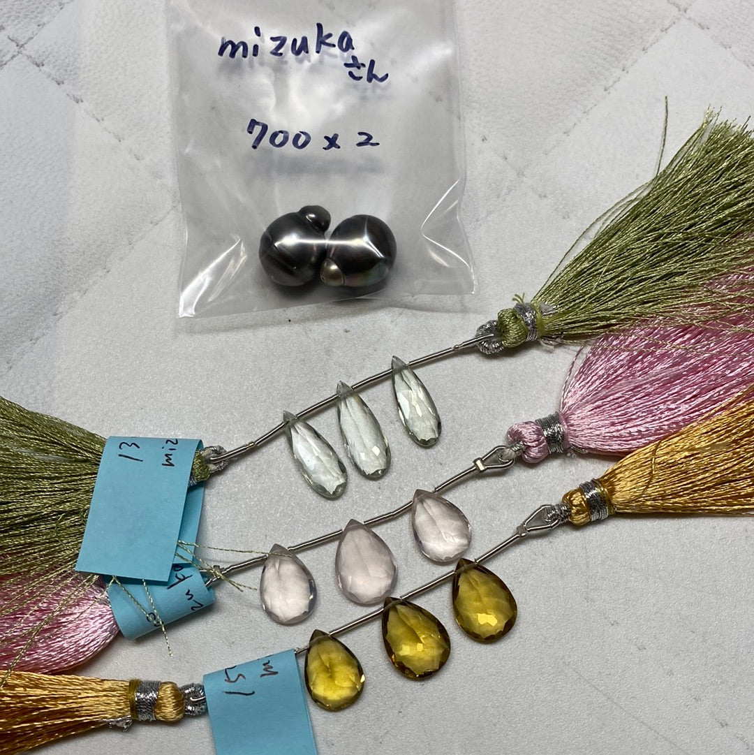 mizukaさん 02167 天然石ビーズ