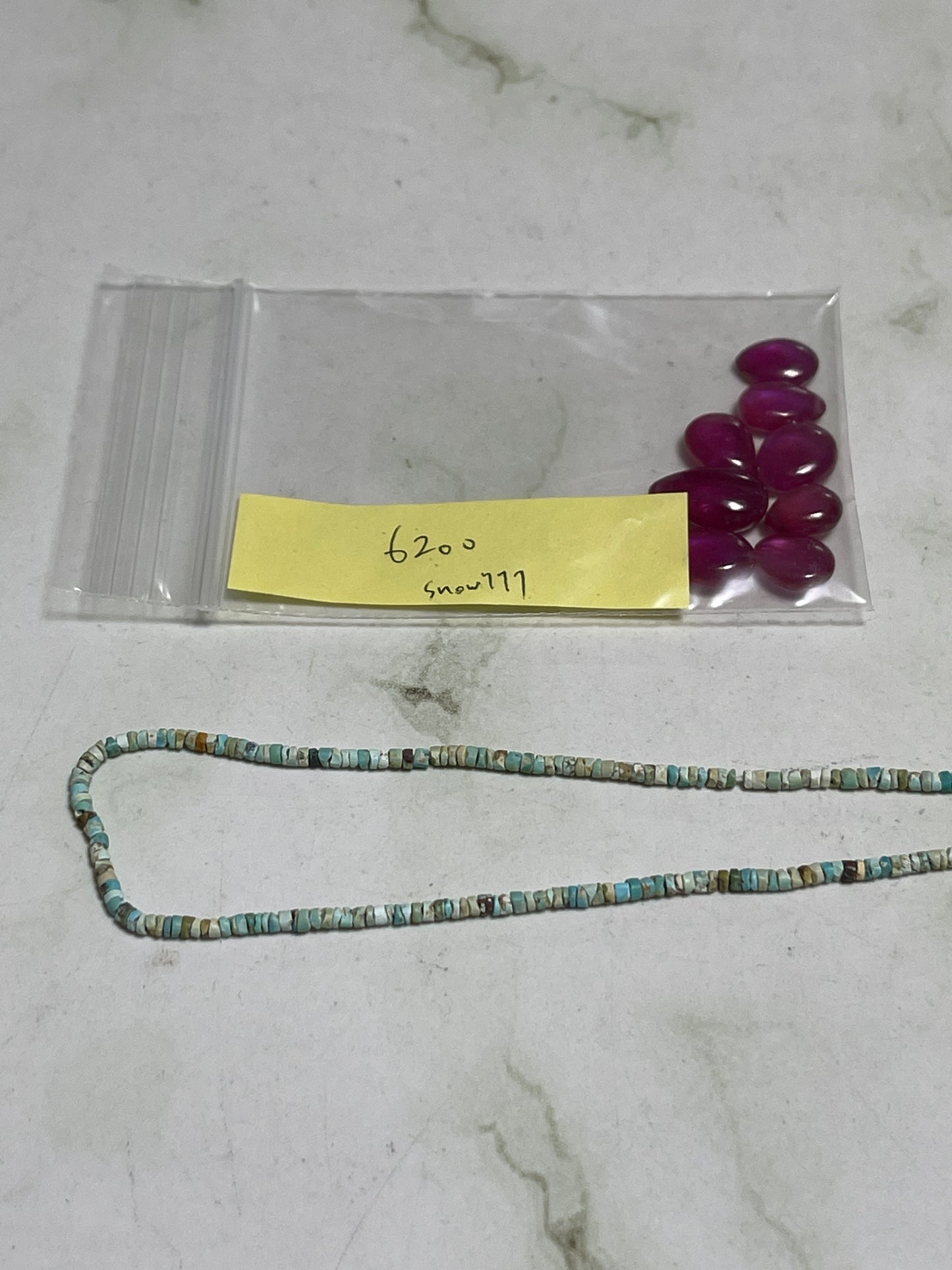 snow777さん　260820   天然石ビーズ
