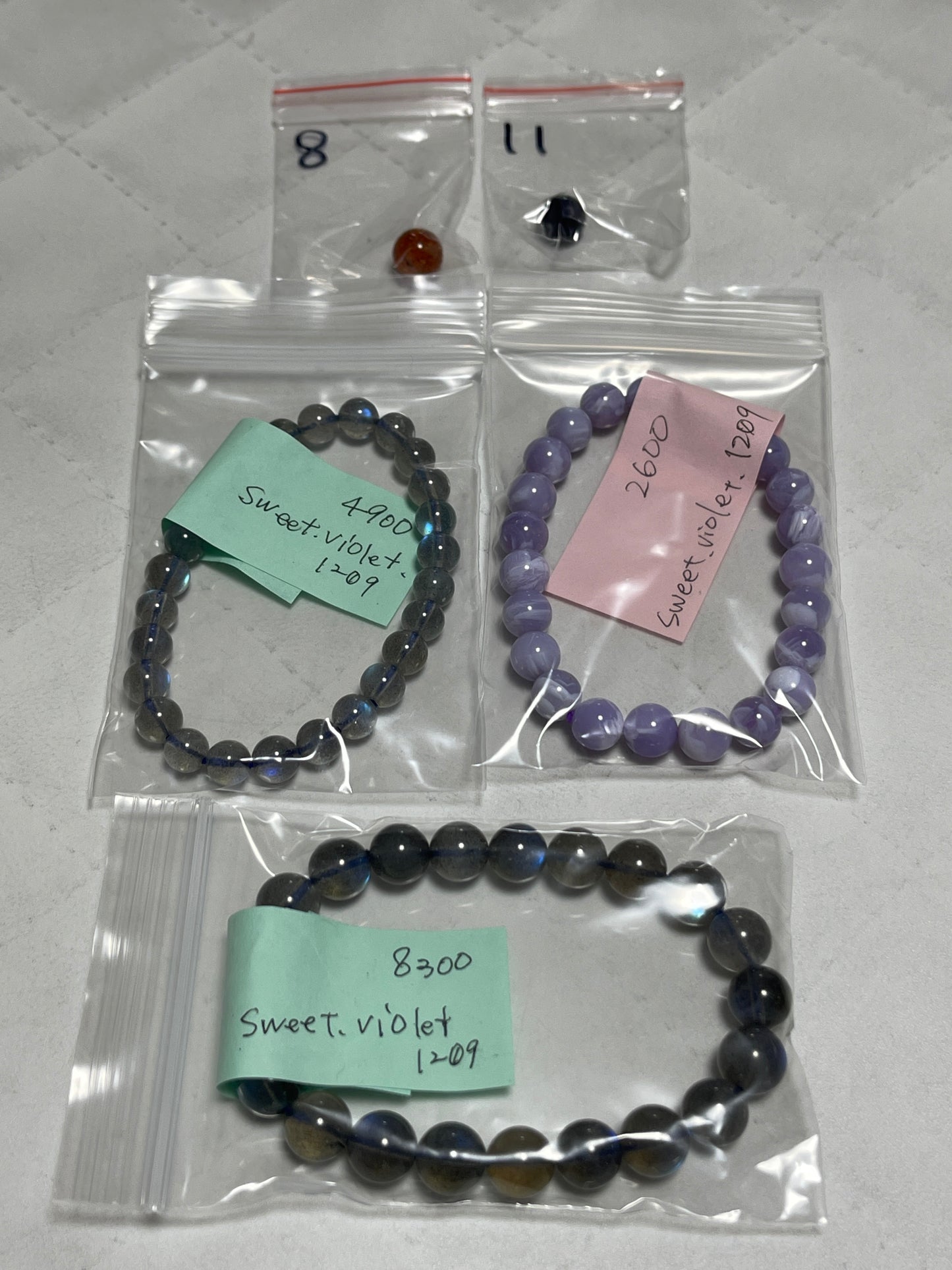 sweet.violetさん　260121   天然石ビーズ