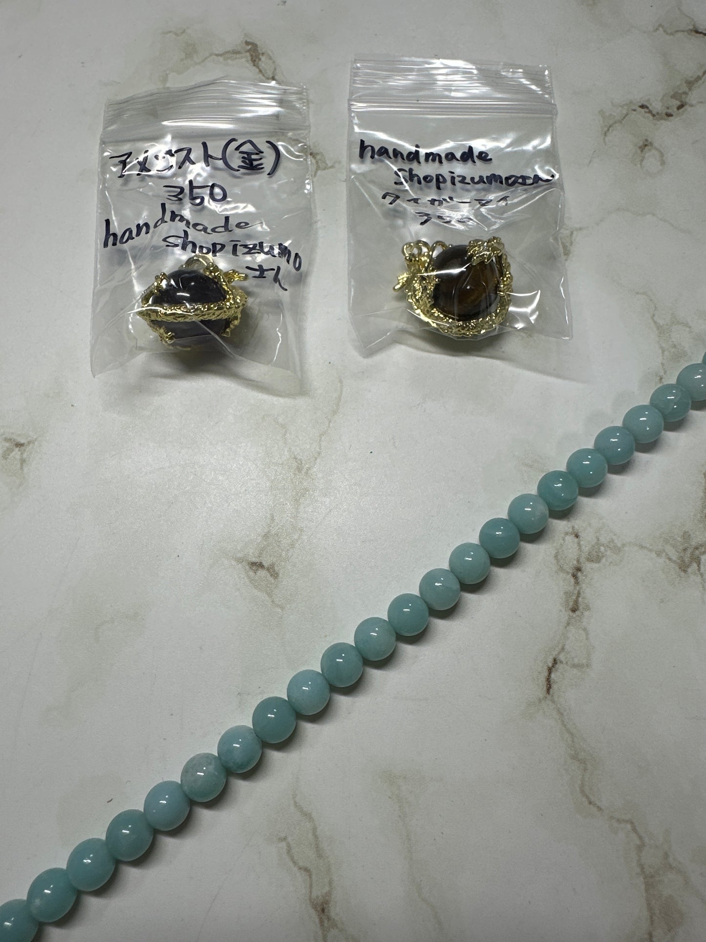 handmadeshopizumoさん　250626  天然石ビーズ