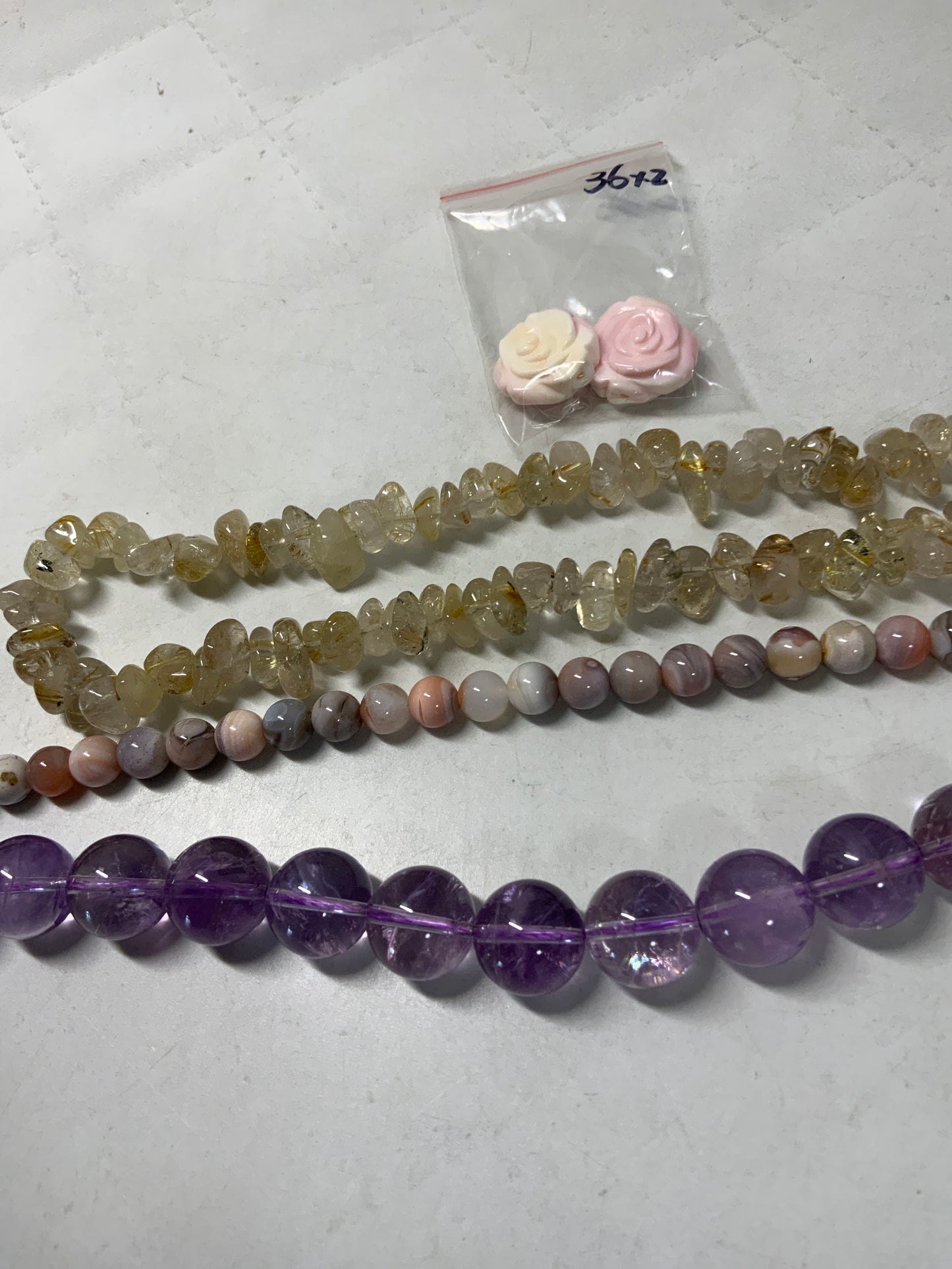 kazaotoさん　260818  天然石ビーズ