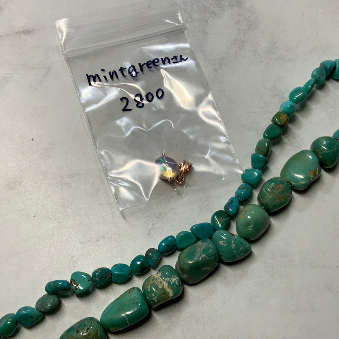 mintgreenさん　1106  天然石ビーズ