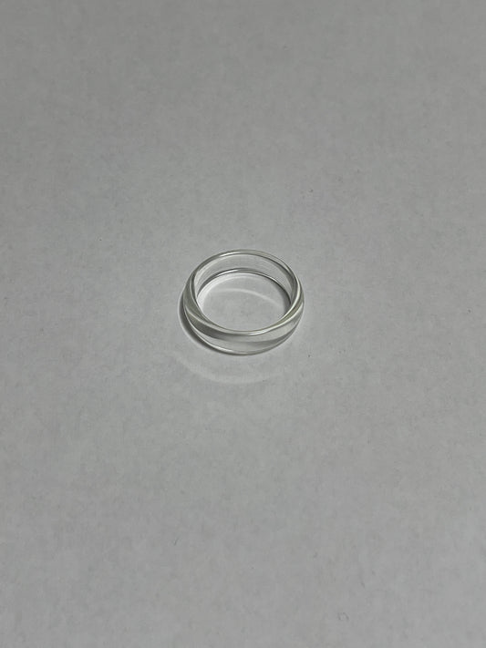 水晶リング18.5号（アクセサリー）