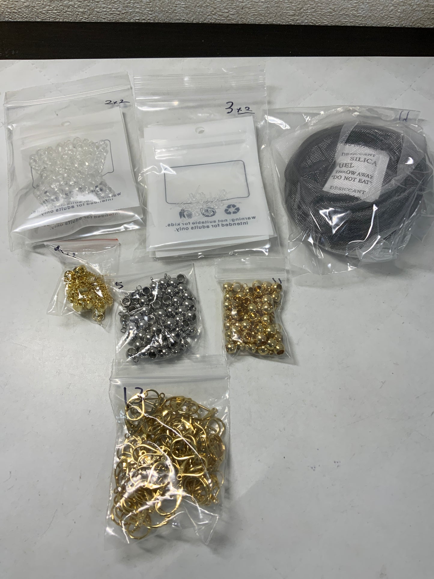 mutsukaさん 260818  天然石ビーズ