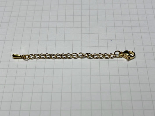 C-20 ステンレス製カニカンアジャスターセットゴールド(パーツ)