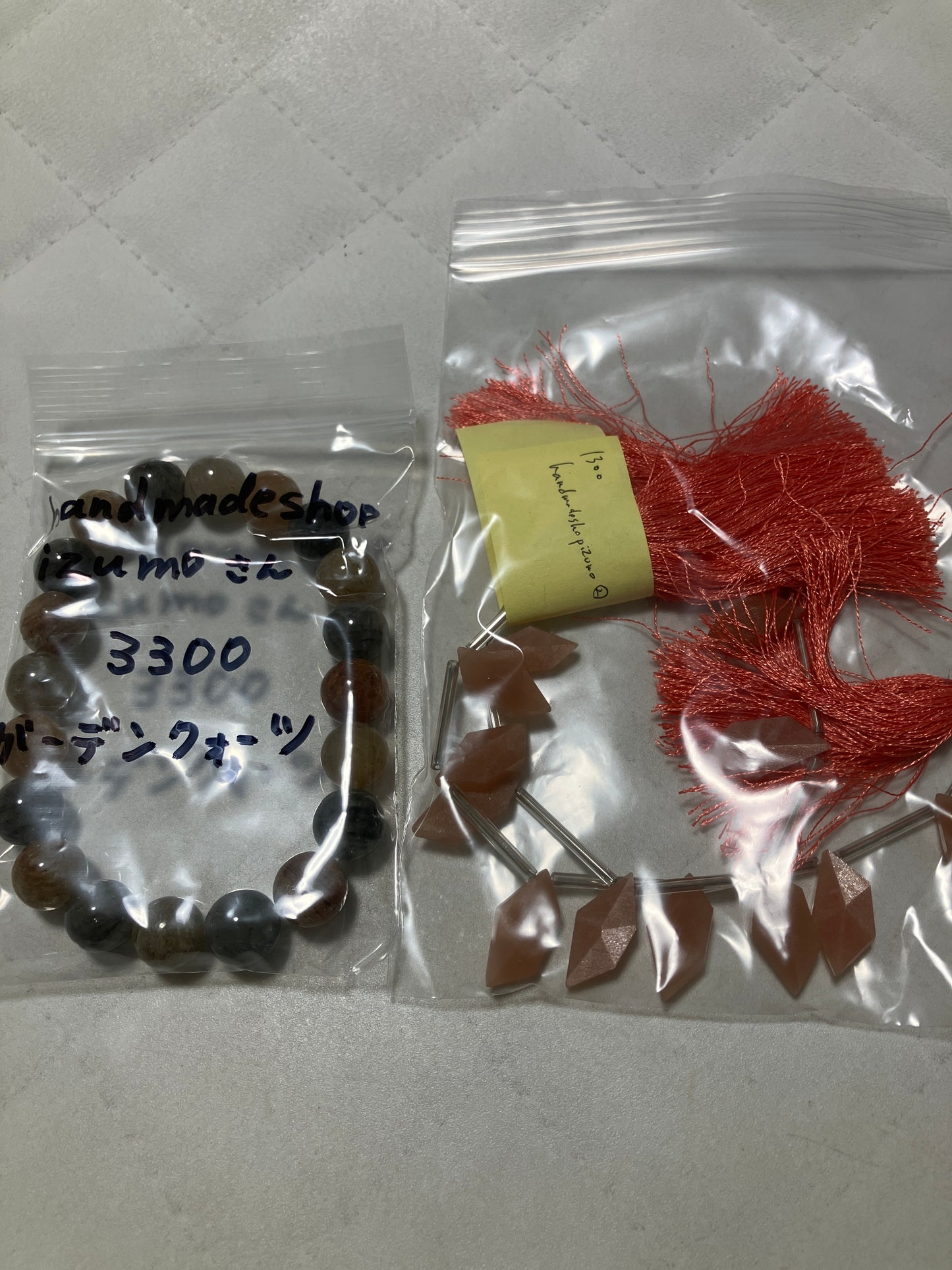 handmadeshopizumoさん　260107  天然石ビーズ