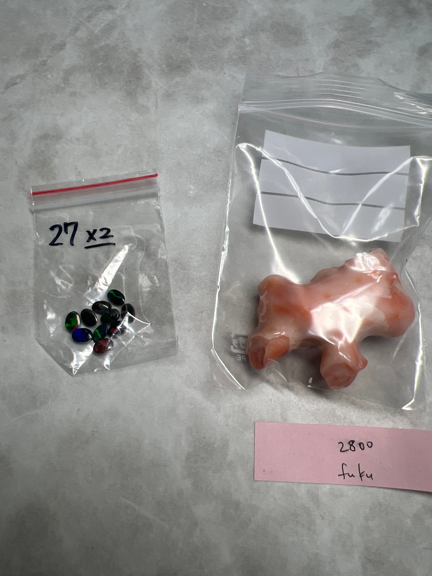 fukuさん　250228     天然石ビーズ