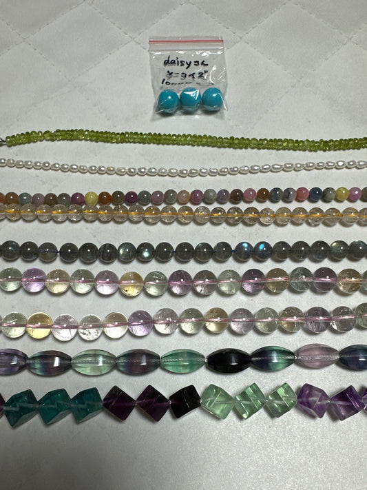daisyさん 260302 天然石ビーズ