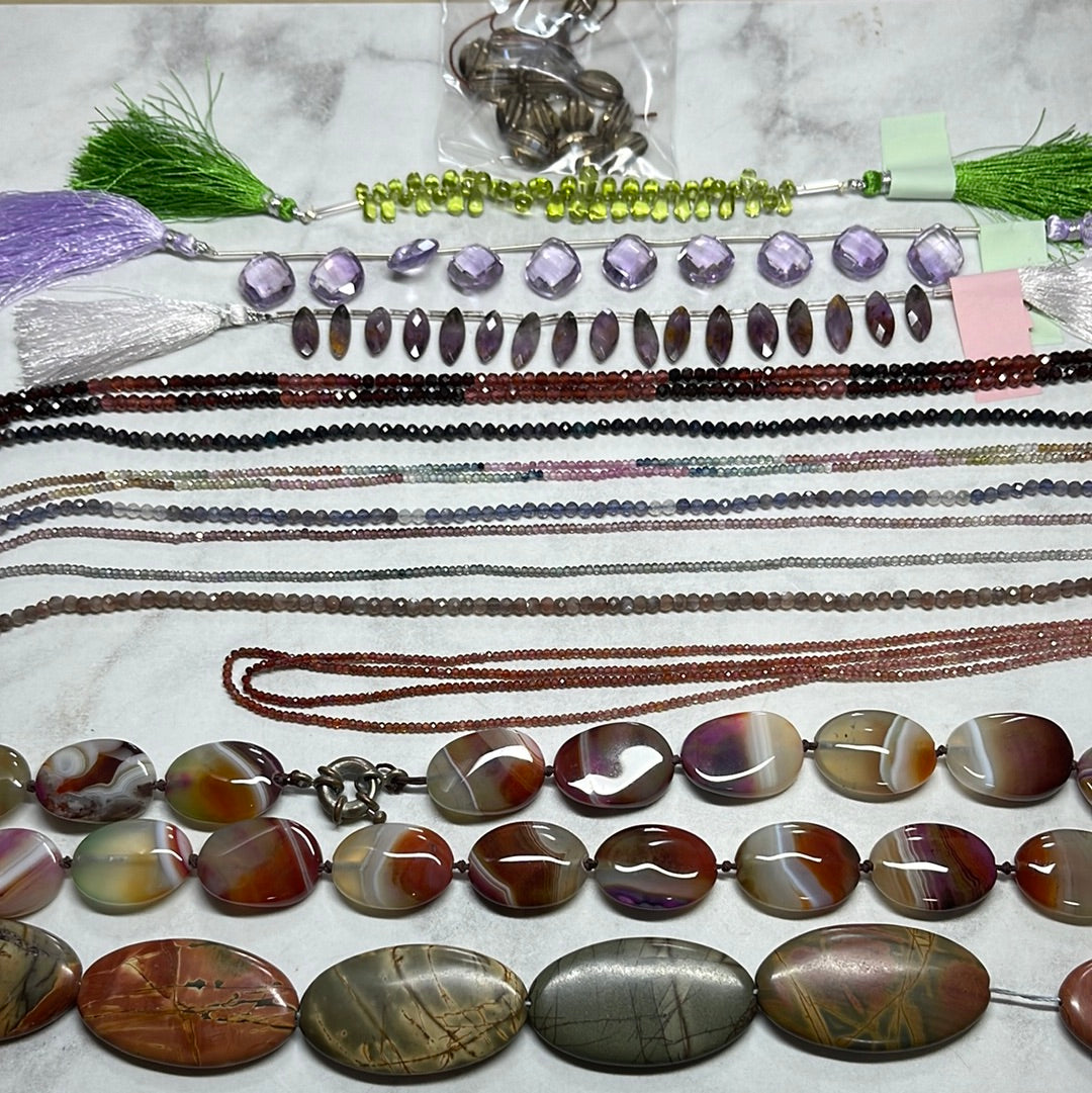 jauneさん　0927 天然石ビーズ