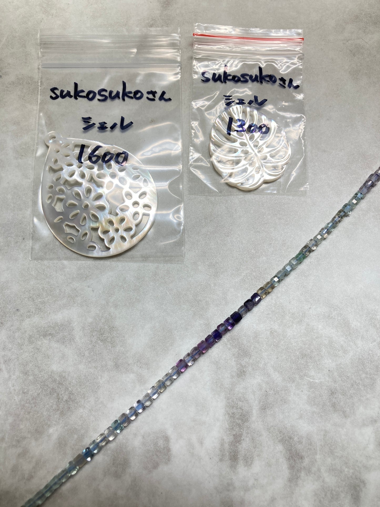 sukosukoさん　260306 天然石ビーズ