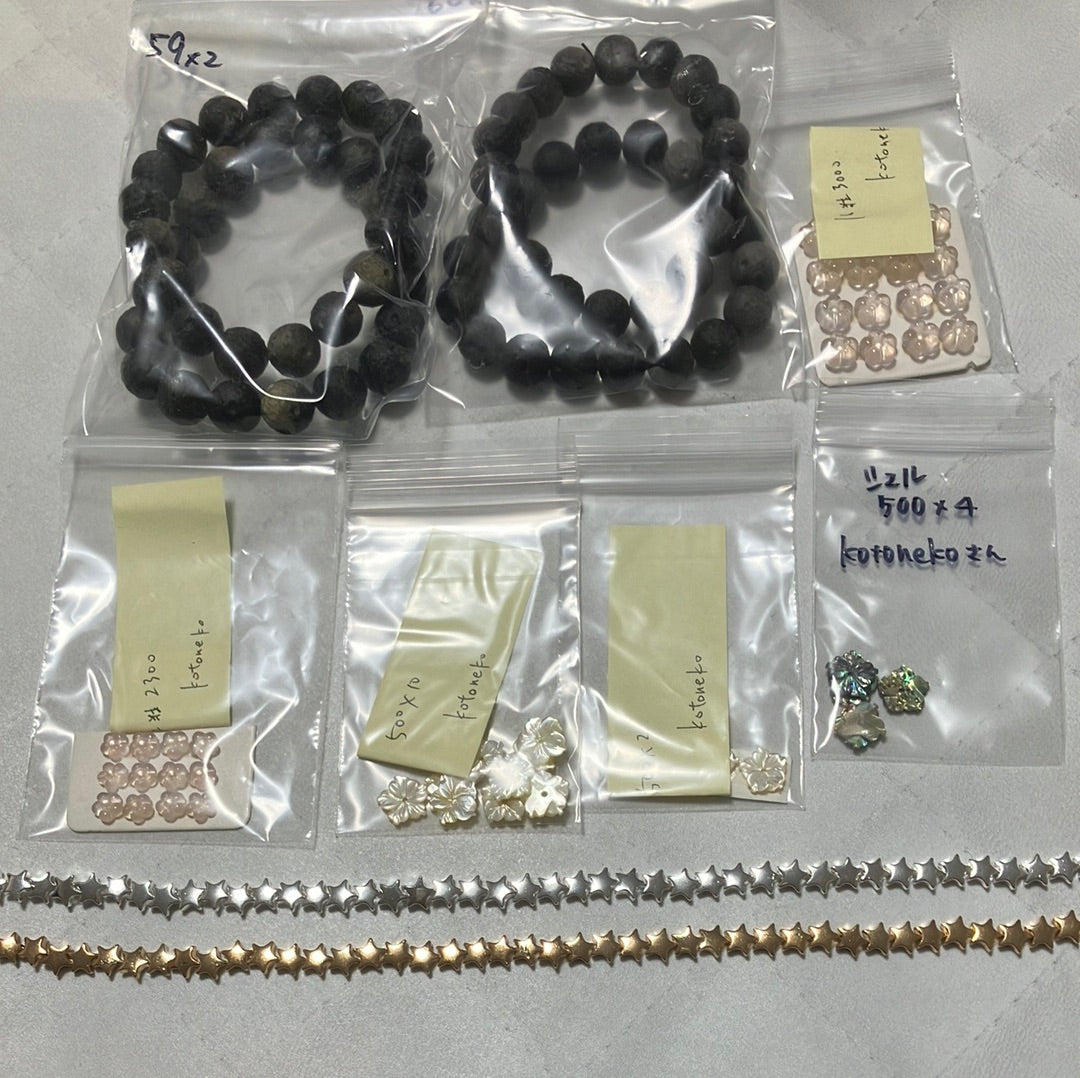 kotonekoさん　0508  天然石ビーズ