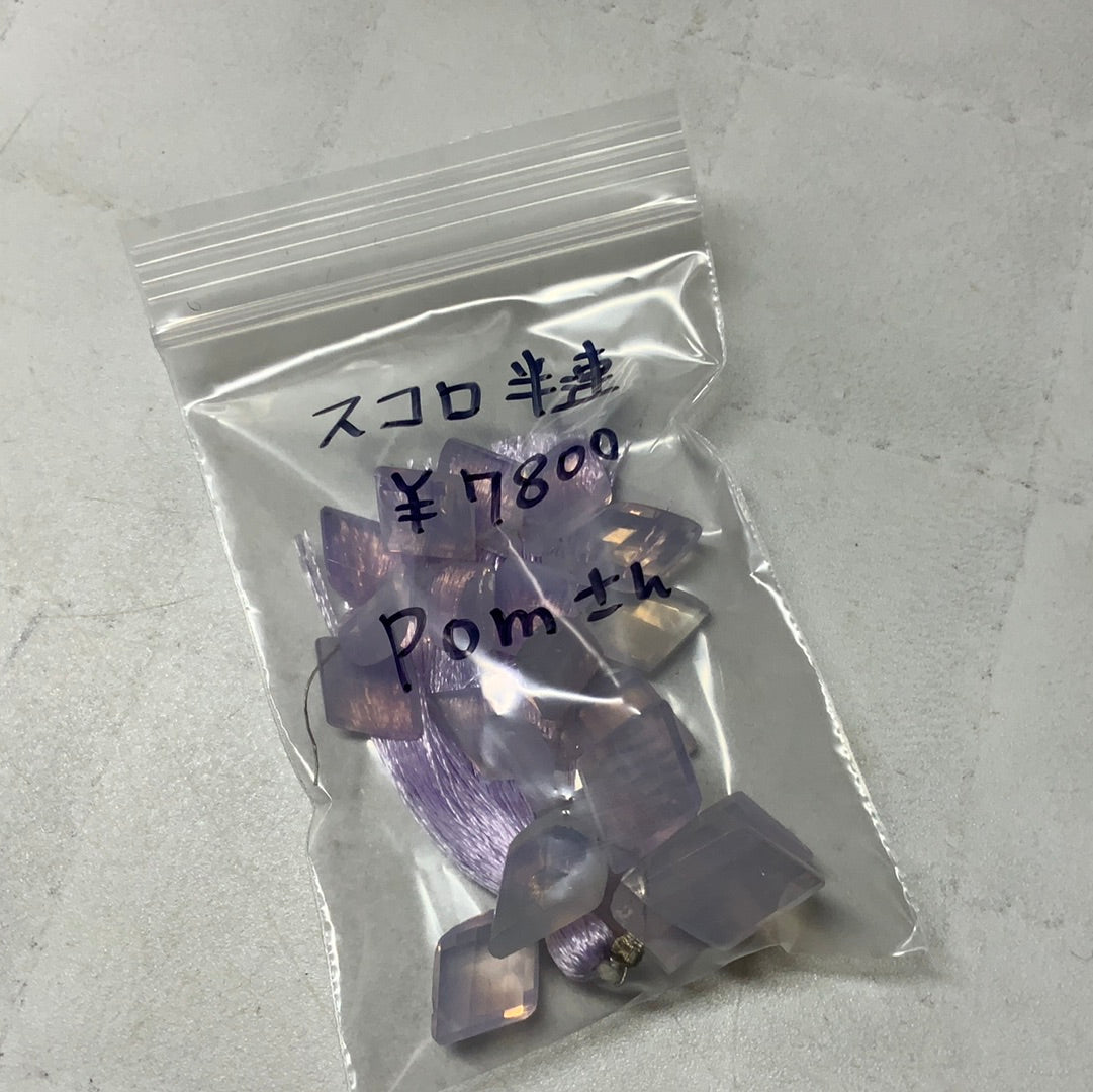pomさん　0727  天然石ビーズ