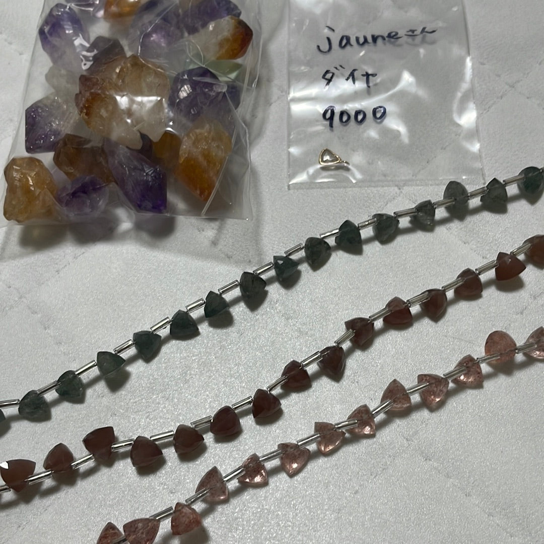 jauneさん　0328  天然石ビーズ