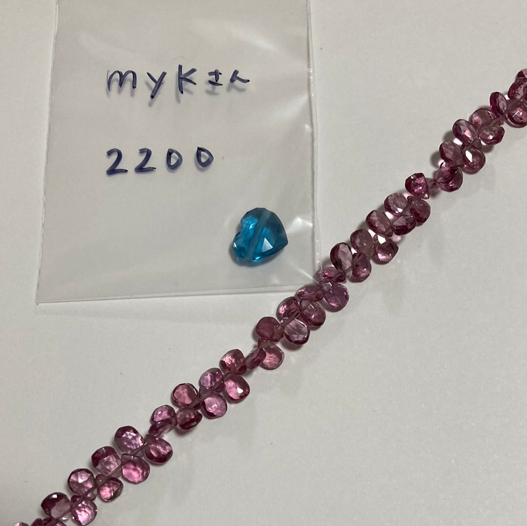 mykさん　1128   天然石ビーズ